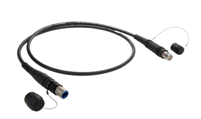 10' (3M) SMPTE Assembly Extra Flexible/Rugged opticalCON DUO to LEMO Plug